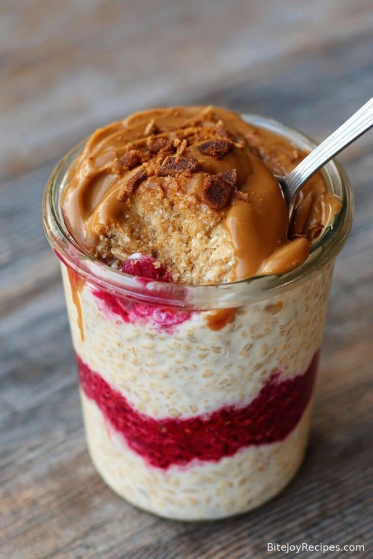 Biscoff Overnight Oats