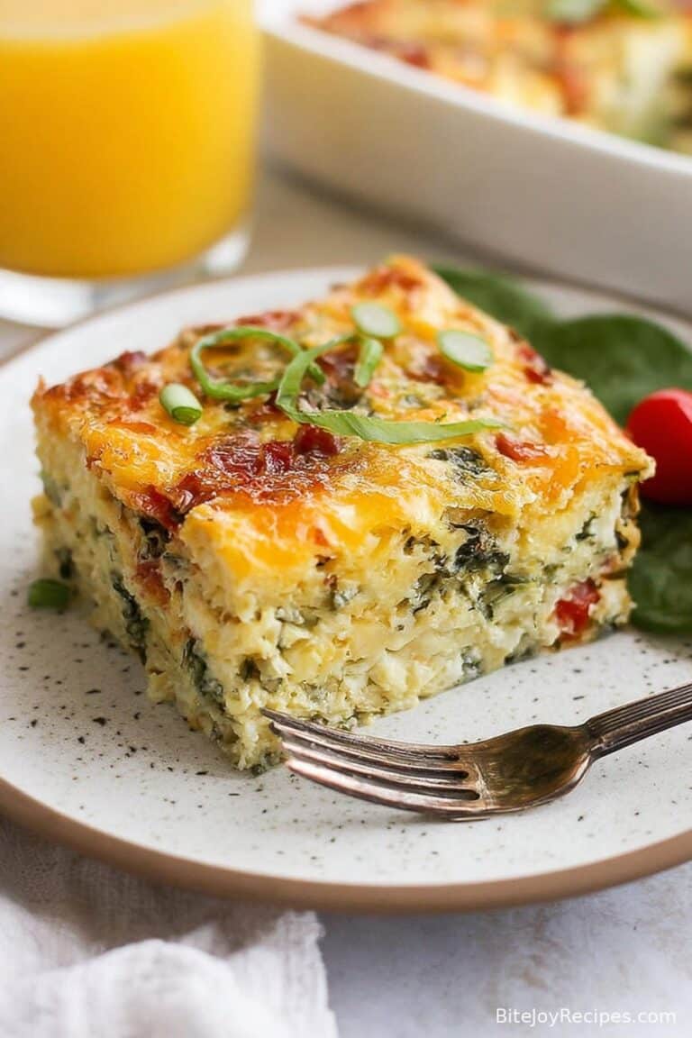 Cottage Cheese Egg Bake (Gluten Free)
