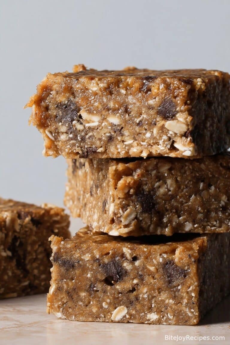 Easy No-Bake Workout Bars