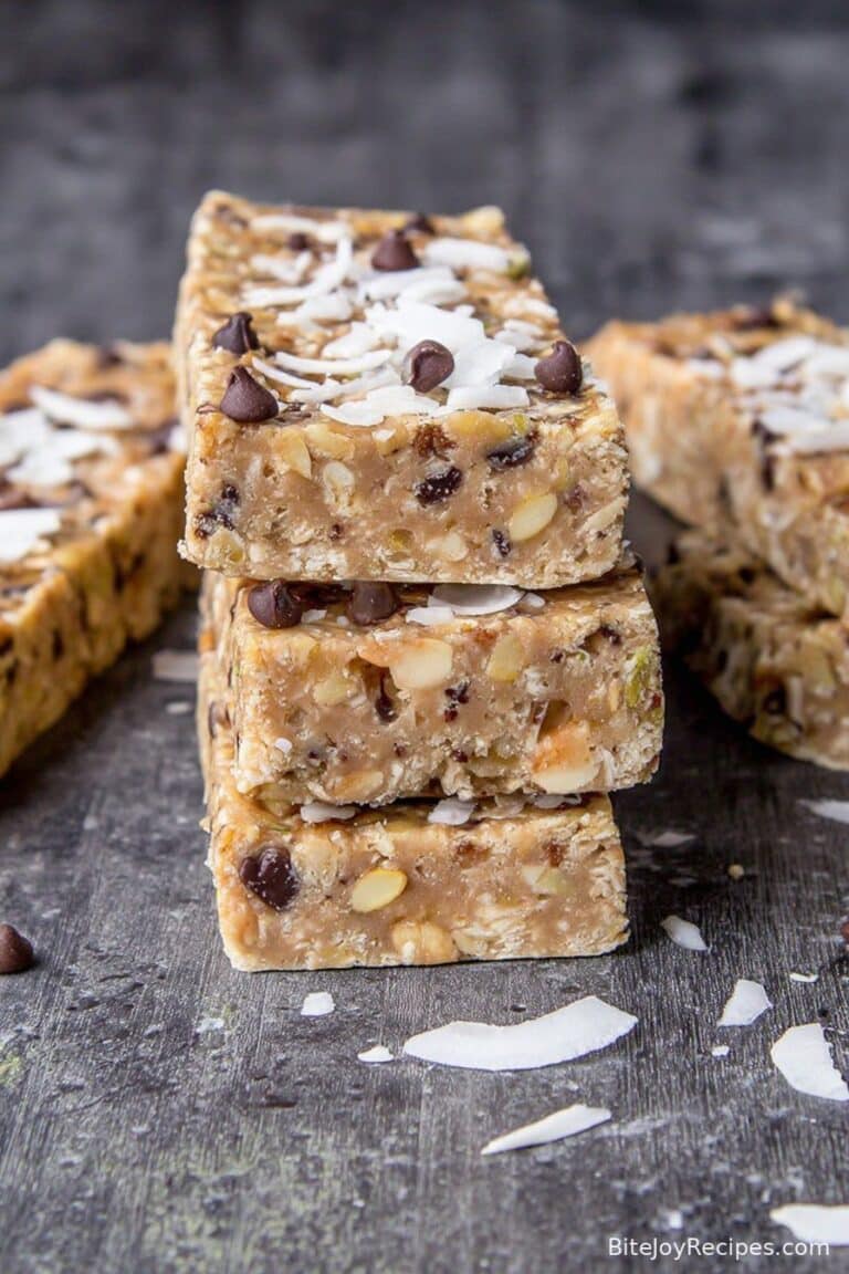 Healthy Granola Cookie Dough Bars