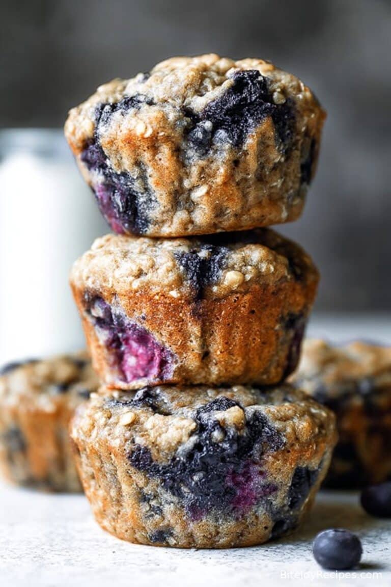 Maple Flax Blueberry Muffins