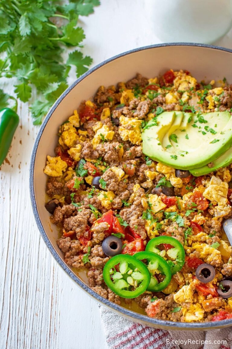 Meal Prep Taco Breakfast Scramble (Whole30, Low Carb)