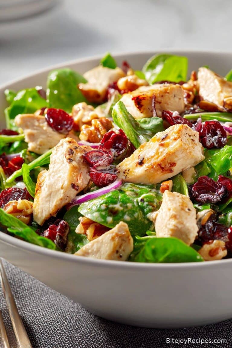 Quick and Delicious Asian Chicken Cranberry Salad